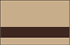 Discontinued item.  Rowmark Satin 1/16 2-Ply Beige/Dark Brown